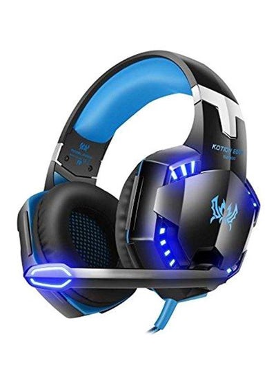 Buy Over-Ear Gaming Wired Headset With Mic For PS4/PS5/XOne/XSeries/NSwitch/PC in Saudi Arabia