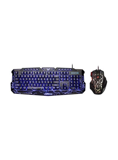 Buy Arabic English Gaming Keyboard And Mouse Set With Multiple Breathing Light in Saudi Arabia