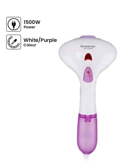 Buy Hand Held Garment Steamer 1500W 1500 W DLC-534 White/Purple in Saudi Arabia