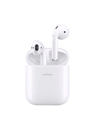 اشتري TWS Bluetooth In-Ear Earbuds With Charging Case White في مصر