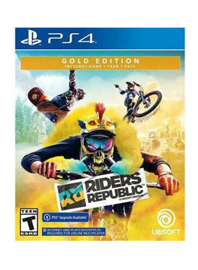 Buy Riders Republic Gold Edition - PS4 - PlayStation 4 (PS4) in Saudi Arabia
