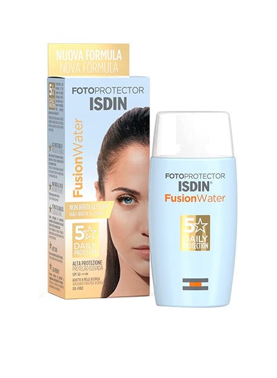 Buy Fotoprotector Fusion Water SPF50+ Clear 50ml in Saudi Arabia