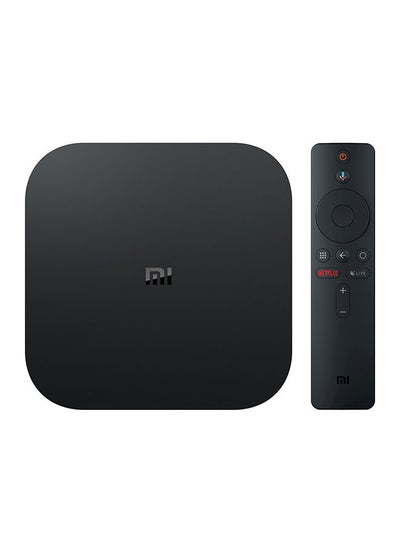 Buy Mi Box S 4K HDR Android TV Streaming Black in Egypt