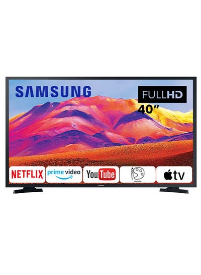 Buy 40-Inch Smart Full HD LED TV With Built-In Receiver UA40T5300/UA40T5300AUXEG Black in UAE