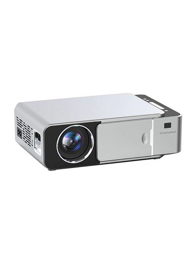 Buy Wifi 3500 Lumens/Ideal Screen Size Upto 120 Inch For Small/Big Room Native Res 1280X720P Wireless Mirroring Home Theater Portable Projectors T6 720P Silver in Egypt