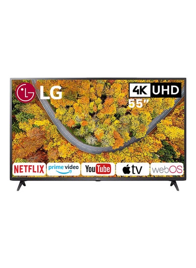 Buy 55 Inch UHD 4K TV UP75 Series, Active HDR WebOS Smart AI ThinQ Model ( 2021 ) 55UP7550PVG.FU Black in UAE