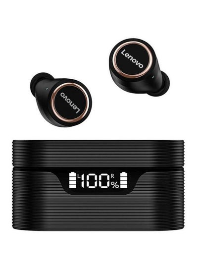 Buy LivePods LP12 TWS Earbuds Wireless Bluetooth 5.0 DSP Noise Reduction IPX5 Black/Gold in UAE