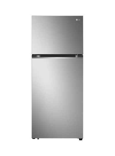 Buy Refrigerator Top Freezer 375 Litres Door Cooling Multi Air Flow Smart Diagnosis GN-B482PLGB Platinum Silver in UAE