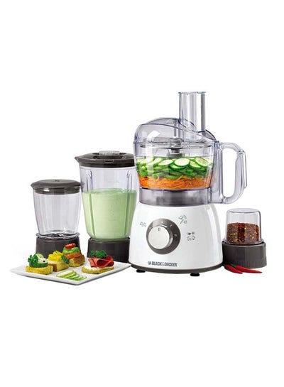 Buy Food Processor - 7 Accessories – 33 Functions 400.0 W FX400BMG-B5 White/Black/Grey in Egypt