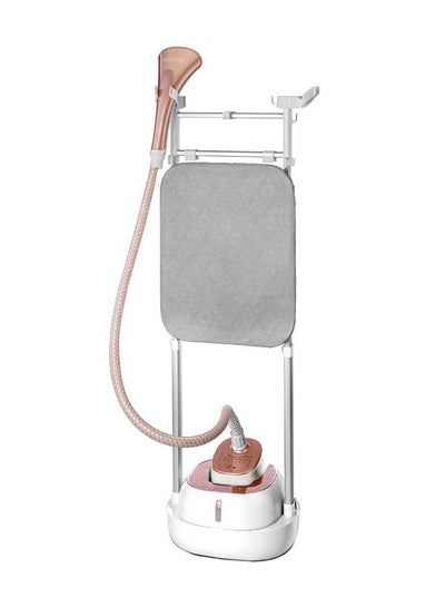 Buy Digital Garment Steamer With 6 Stage,Double Pole And Ironing Board 2 L 2000 W GSTD2050-B5 White/Gold in UAE
