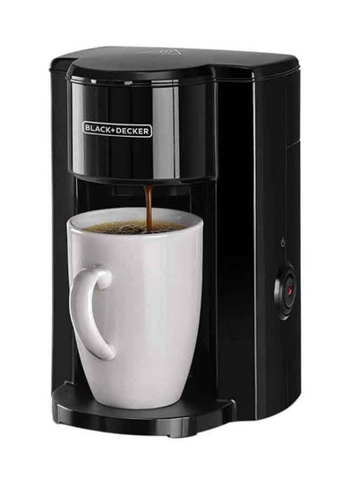 Buy Coffee Machine One Cup Coffee Maker for Drip Coffee And Espresso With Coffee Mug DCM25N-B5 125.0 ml 350.0 W DCM25N-B5 Jet Black in Egypt