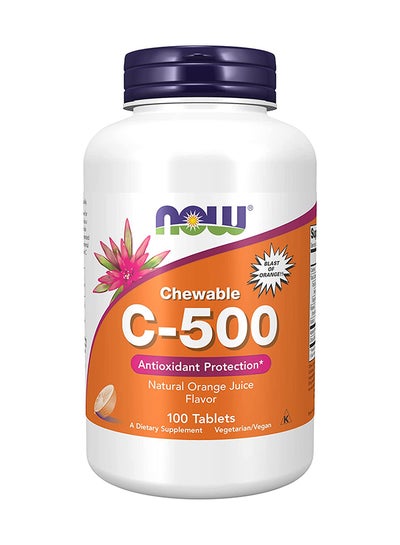 اشتري Vitamin C-500 100 Chewable Tablets في الامارات