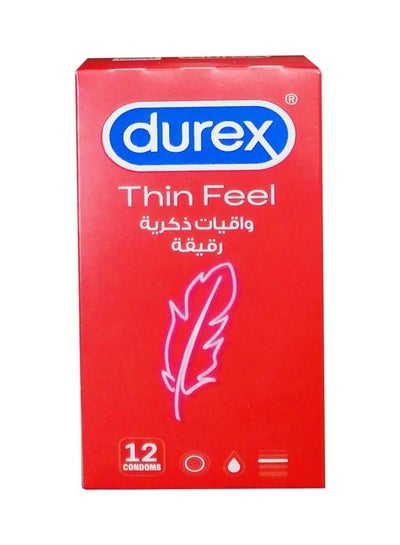 Buy Thin Feel Condoms For Men - 12 Pieces in Saudi Arabia