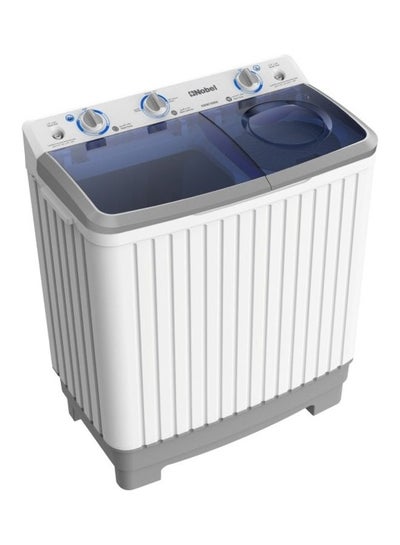 Buy Twin Tub Semi Auto Washer 6.5 kg NWM700RH White in UAE