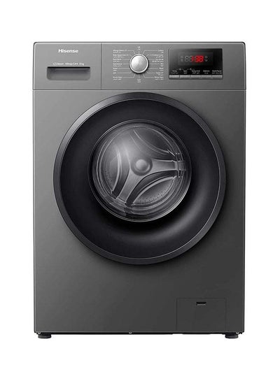 Buy 8 Kg Front Load Washing Machine, 1200RPM With Quick Wash, Allergy Steam Care 380 W WFPV8012EMT Titanium in UAE