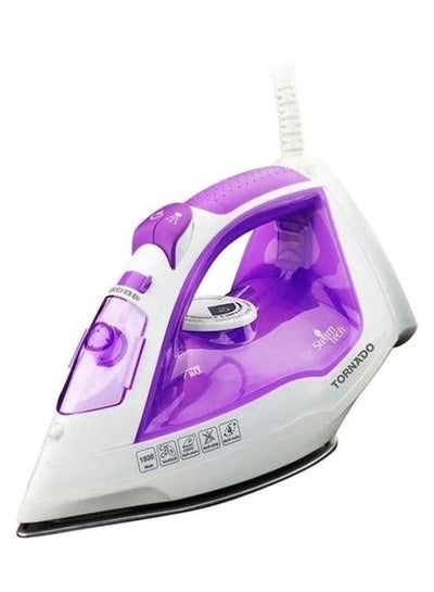 Buy Steam Iron TST-1800 Teflon Soleplate, Baby Blue, Red, Violet in Egypt