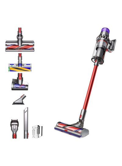 Buy Outsize Cordless Vacuum with suction 220AW -25.2V 1.9 L 545.0 W V11 Red/Silver/Purple in Saudi Arabia