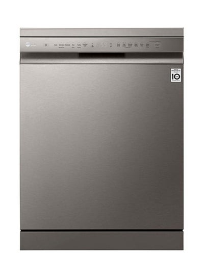 Buy 8 Programs 14 Place Settings Free Standing Dishwasher 9 L 1600 W DFB512FP Silver in UAE