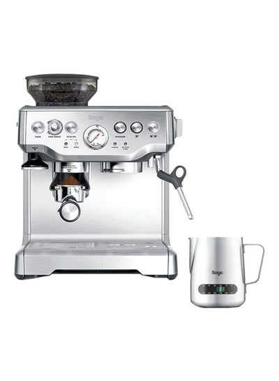 Buy The Barista Express With Temp Control Milk Jug 2.0 L 1850.0 W BES875UK Silver in Saudi Arabia