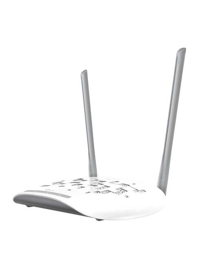 Buy TL-WA801N WiFi Access Point, N300 Wireless Bridge, 2.4Ghz 300Mbps, Supports Multi-SSID/Client/Bridge/Range Extender, 2 Fixed Antennas, Passive PoE Supported White/Grey in Saudi Arabia