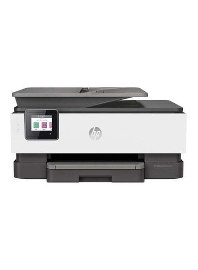 Buy OfficeJet Pro 8023 All-in-One Printer Wireless, Print, Scan, Copy, Fax [1KR64B] Black/White in Saudi Arabia