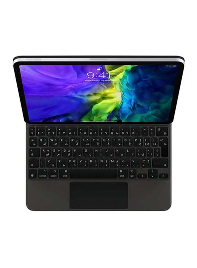 Buy Magic Keyboard for iPad Pro 11-inch (4th generation) and iPad Air (5th generation) - Arabic/English - Black in UAE