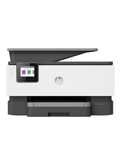 Buy OfficeJet Pro 9013 All-in-One Printer Wireless/Print/Scan/Copy/Fax [1KR49B] White in UAE
