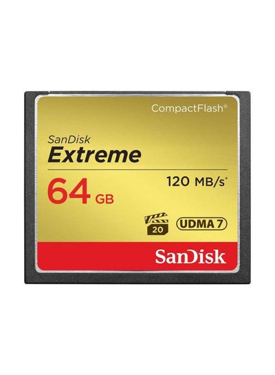 Buy Extreme CF 120MB/s, 85MB/s write, UDMA7, 64.0 GB in Egypt
