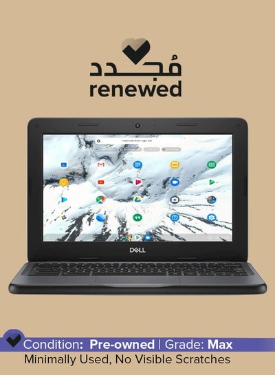 Buy Renewed â€“ Chromebook 3100 With 11.6 Inch Display,Celeron N4020/4 GB RAM/16 GB SSD/Chrome OS/Intel HD Graphics English Black in UAE