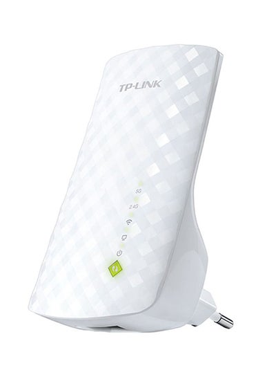 Buy TP-Link AC750/RE200 Dual Band Wi-Fi Range Booster (2.4GHz & 5GHz) White in Saudi Arabia