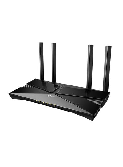 Buy Archer AX50 AX3000 Dual Band Gigabit Wi-Fi 6 Router, 3000Mbps Fast Speed, WPA3 Cyber Security, 8K Streaming, Link Aggregation, 1× USB 3.0 Port, Built-in Antivirus, Parental Controls, Works with Alexa Black in UAE