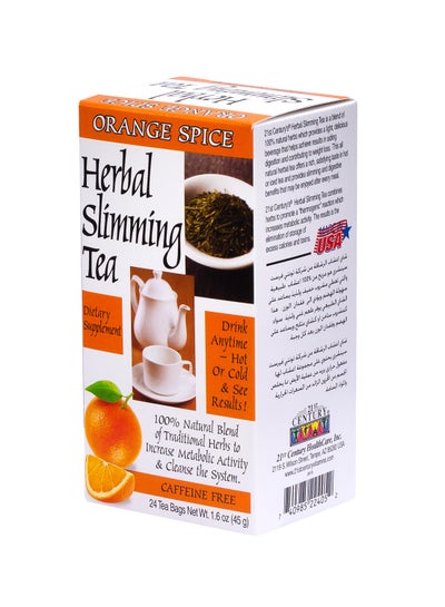 Buy Herbal Slimming Orange Tea 24 Tea Bags in UAE
