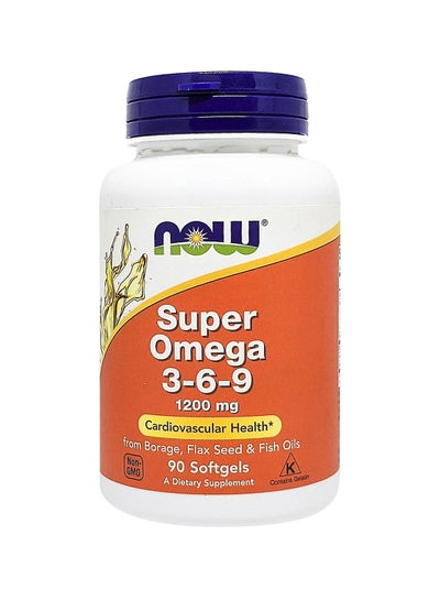Buy Super Omega 3-6-9 1200 mg  90 Softgels in UAE