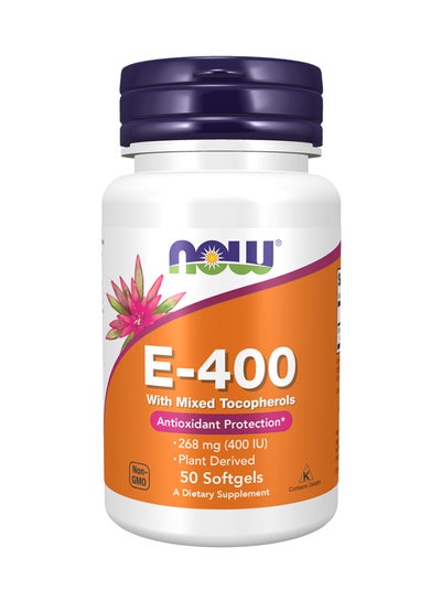 Buy Vitamin E-400 50 Softgels in UAE