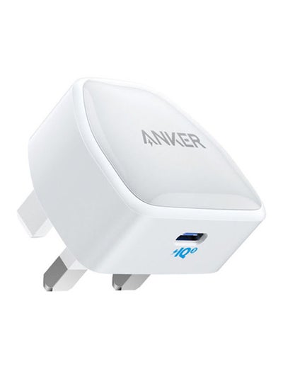 Buy [Upgraded] Anker Nano iPhone 14 Pro Charger, 20W PIQ 3.0 Durable Compact Fast Charger, PowerPort III USB-C Charger for iPhone 14 Pro Max/14 Pro/14 Plus/14/13/12/11, Galaxy, iPad/iPad mini, and More White in UAE