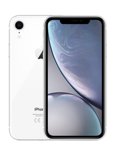 Buy iPhone XR With Facetime White 64GB 4G LTE - International Version in UAE