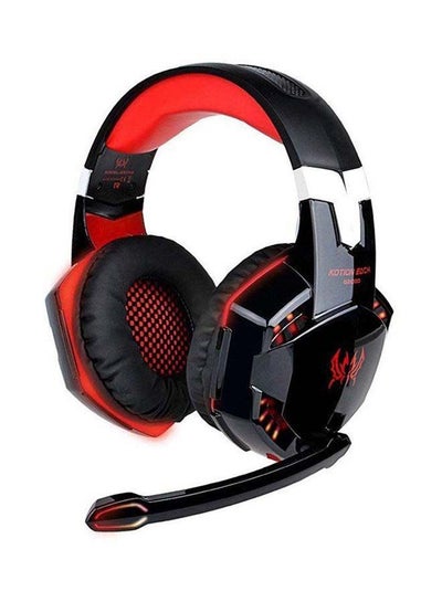 Buy G2000 Wired Over-Ear Gaming Headsets With Mic For PS4/PS5/XOne/XSeries/NSwitch/PC in Saudi Arabia