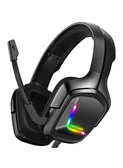 Buy Over-Ear LED Wired Gaming Headphones With Mic For PS4/PS5/XOne/XSeries/NSwitch/PC in Saudi Arabia