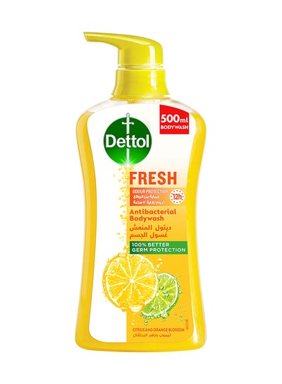 Buy Fresh Showergel And Bodywash Citrus And Orange Blossom Fragrance 500ml in UAE