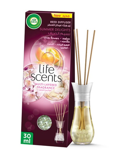 Buy Air Freshener Life Scents Reed Diffuser 30ml in UAE