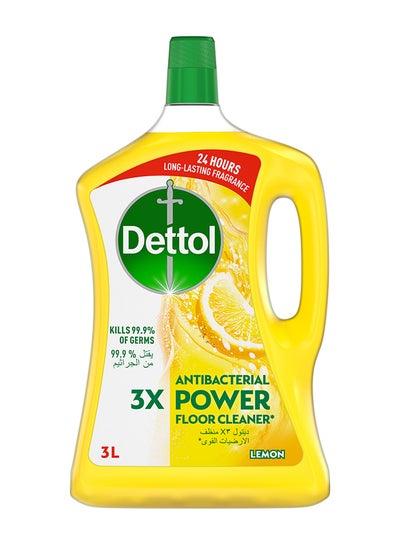 Buy Lemon Antibacterial Power Floor Cleaner 3Liters in UAE