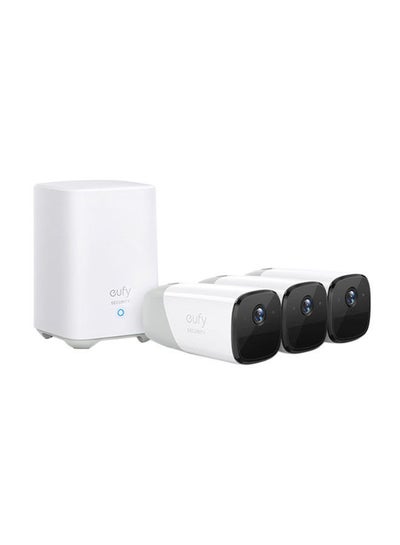 Buy 3-Piece Wireless Home Security Camera in UAE