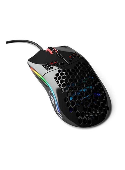 Buy Gaming Mouse Model O Minus - Glossy Black in UAE