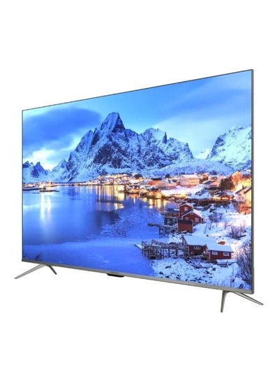 Buy 65-Inch 4K Smart Frameless LED TV with Android System and Built-In Receiver + WE Offer (200 GB Free for 3 Months) 4T-C65DL6EX Black in Egypt