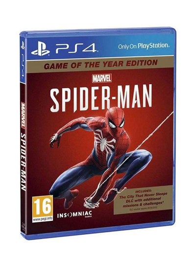 Buy Marvel Spiderman GOTY CD For PS4 - Action & Shooter - PlayStation 4 (PS4) in Saudi Arabia