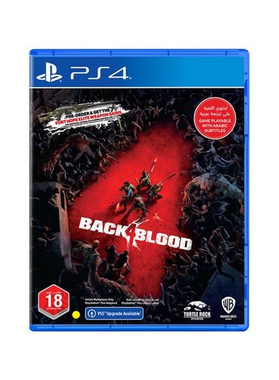 Buy Back 4 Blood (English/Arabic)-UAE Version - playstation_4_ps4 in Saudi Arabia