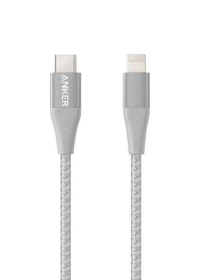 Buy Power Line+II USB-C Cable With Lightning Connector Silver in Saudi Arabia