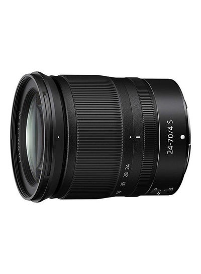 Buy NIKKOR Z 24-70Mm F/4 S Standard Zoom Lens For Z Mirrorless Cameras Black in UAE