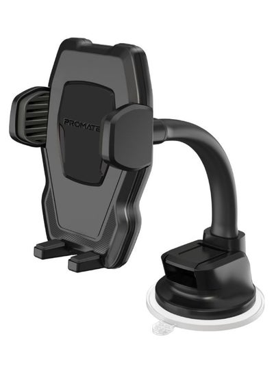 اشتري Anti-Slip Secure Gooseneck Smartphone Mount Black في الامارات