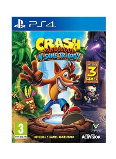 اشتري PS4 Crash N. Sane Trilogy - PlayStation 4 (PS4) في مصر